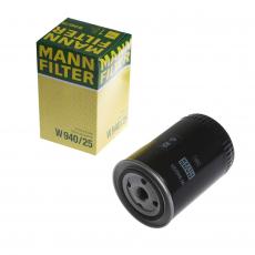 Фильтр масляный W940/25 (высокий / L=140мм) Mann-Filter W940/25